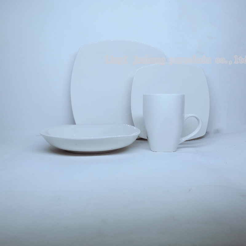 conjunto de jantar de porcelana mesa ware-16piece com decalque de impressão